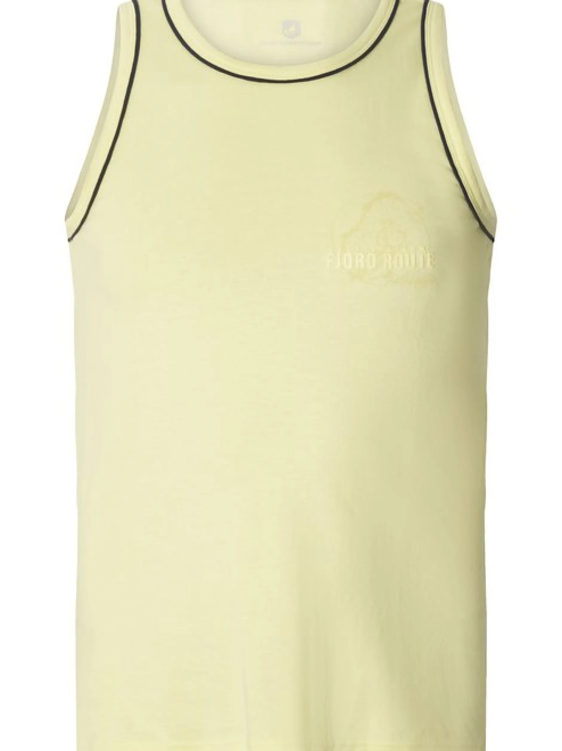 Jan Vanderstorm Herren Tanktop - HEGON in gelb