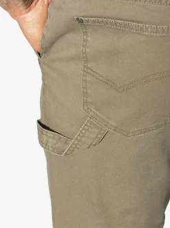 Jan Vanderstorm Herren Tiefbundhose - HELVIK in beige
