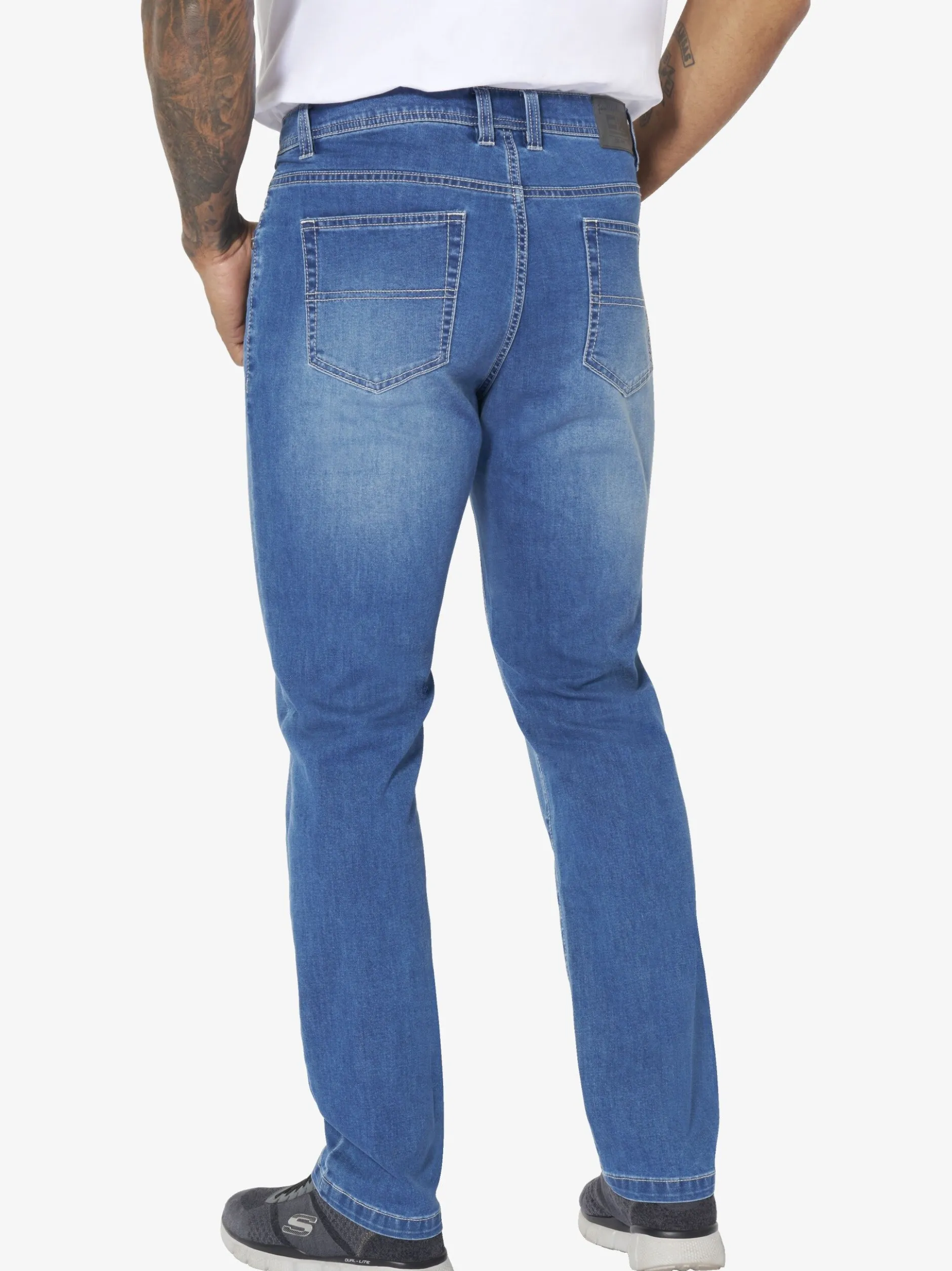 Jan Vanderstorm Herren Tiefbundjeans - BJOWID in blau