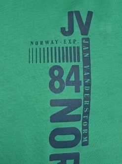 Jan Vanderstorm Herren T-Shirt - FLEMMING in grün