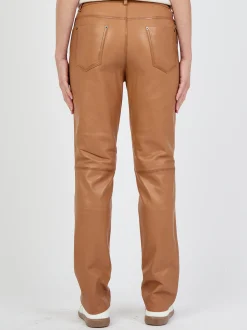 JCC Damen Lederhose in camel