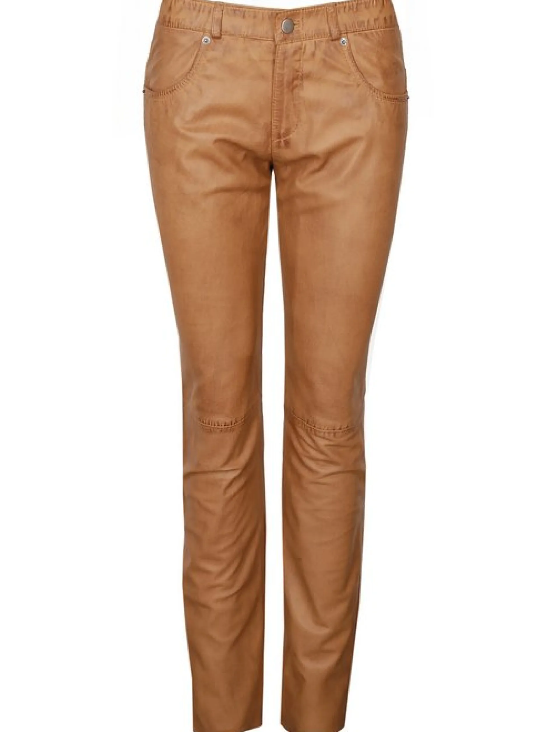 JCC Damen Lederhose in camel