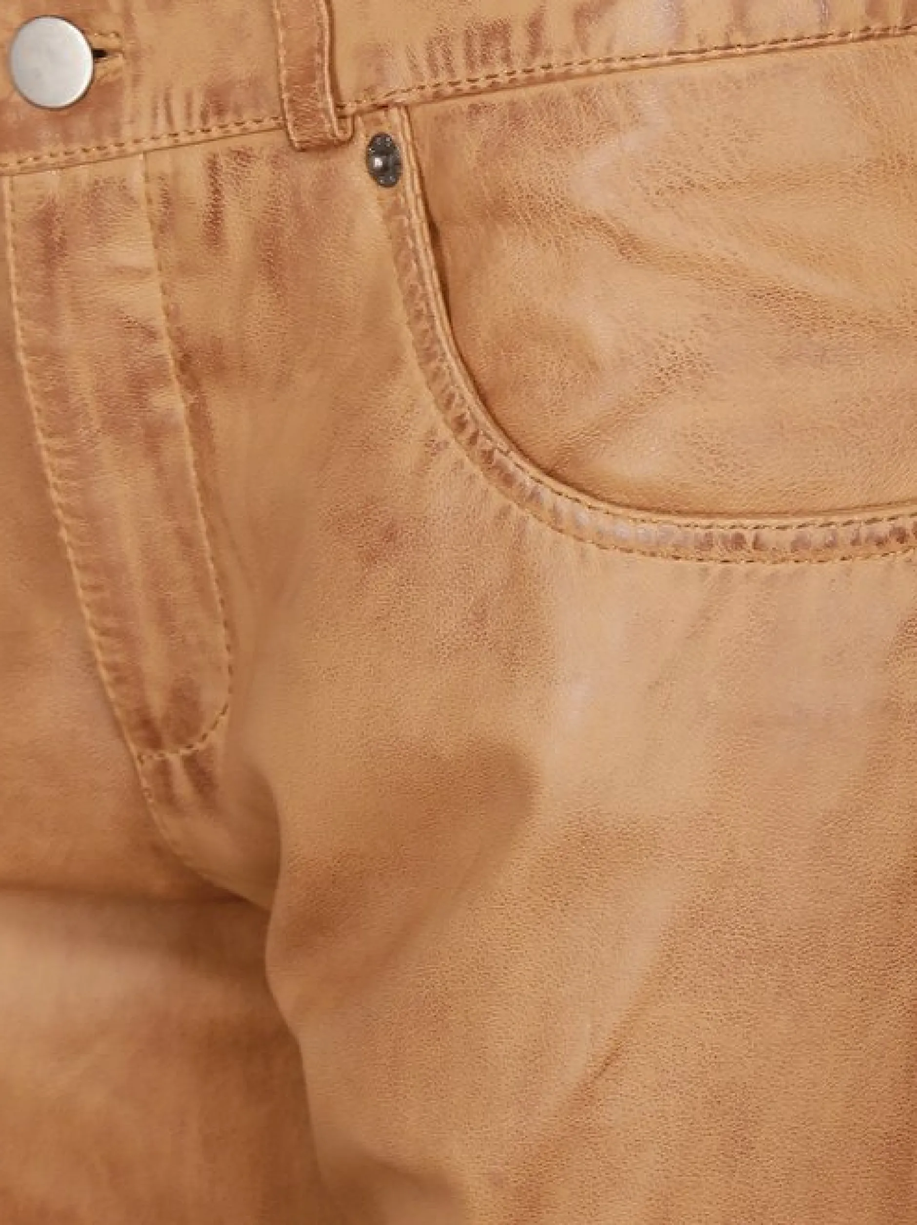 JCC Damen Lederhose in camel