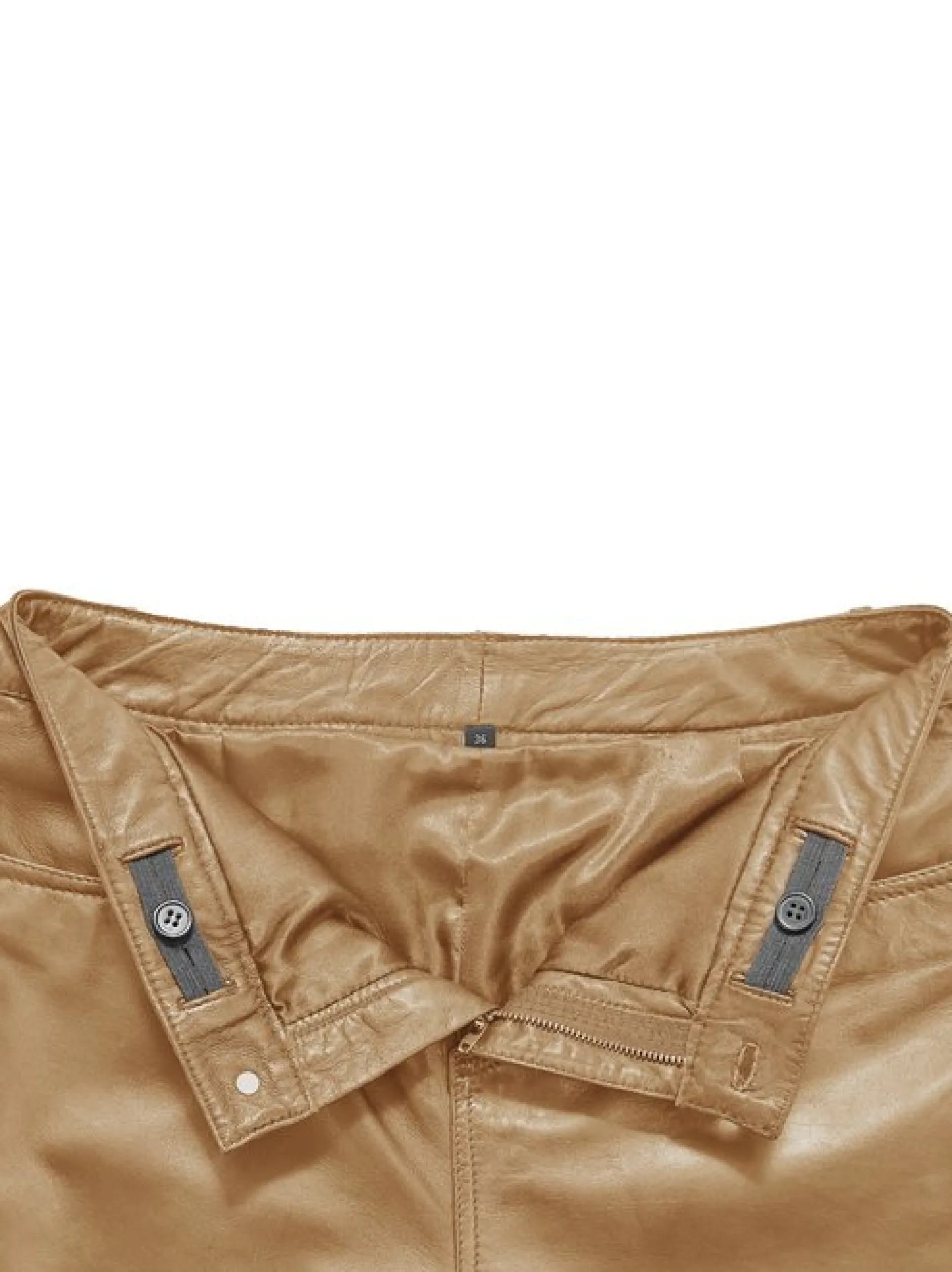 JCC Damen Lederhose in camel