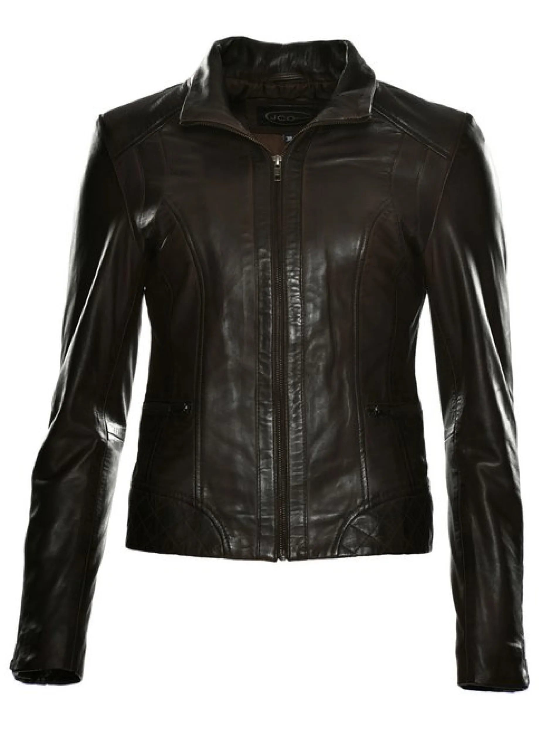 JCC Damen Lederjacke in braun