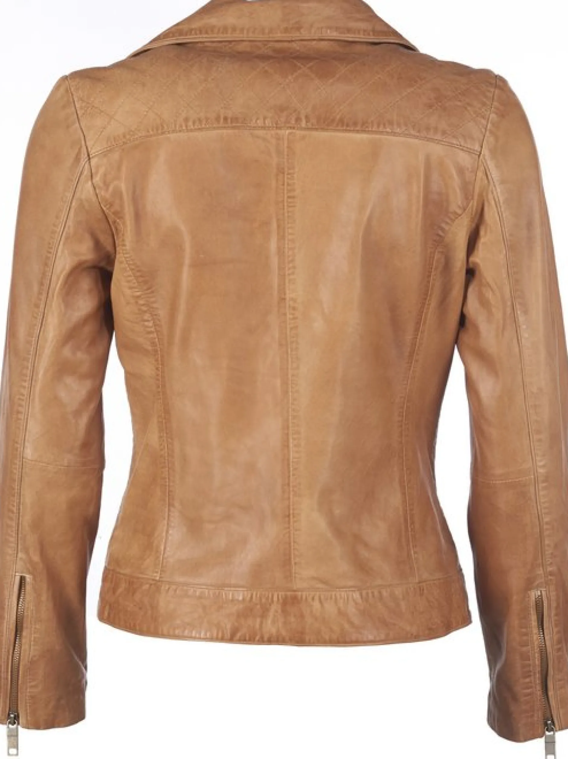 JCC Damen Lederjacke in cognac