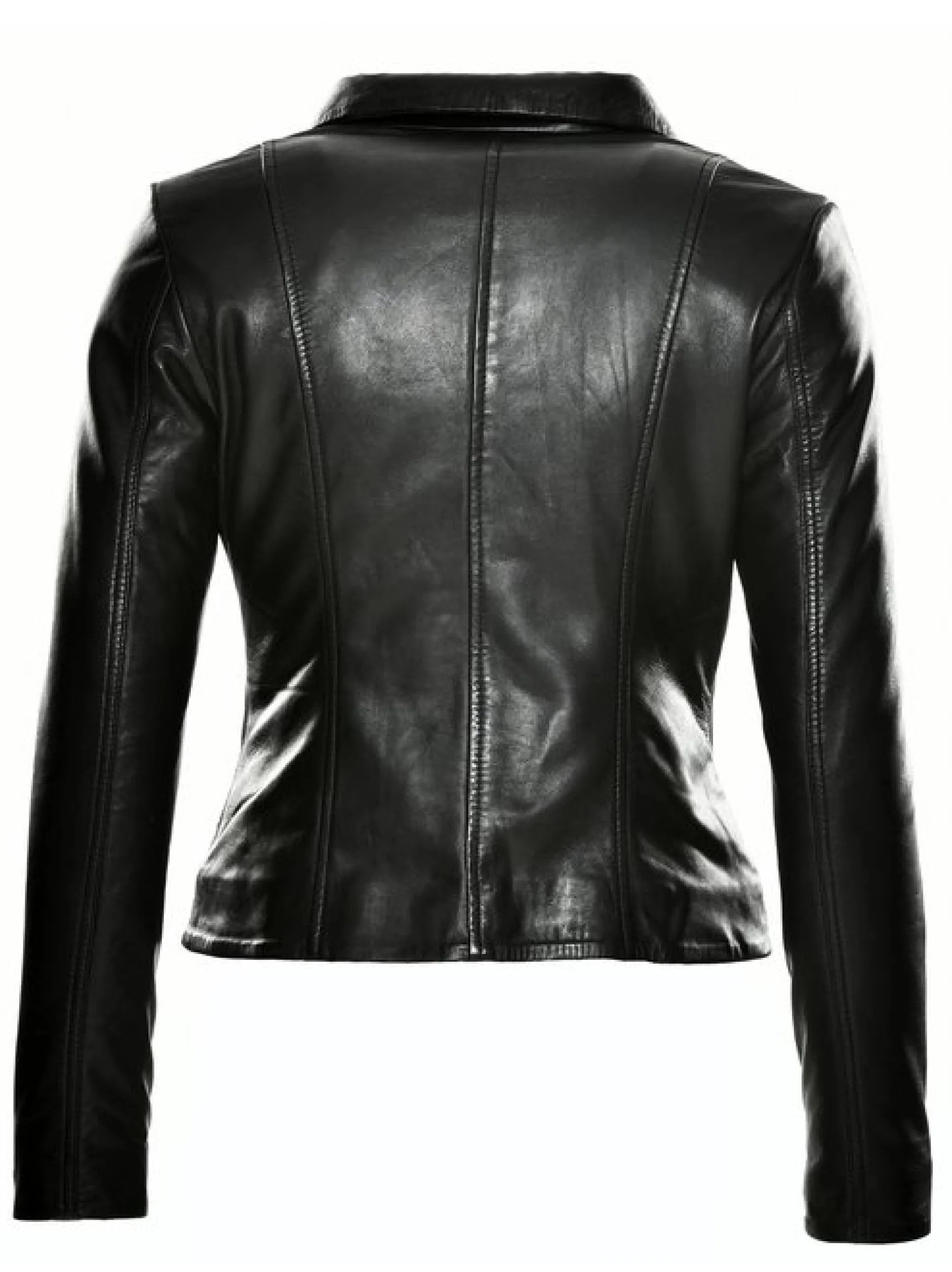 JCC Damen Lederjacke in schwarz
