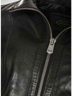 JCC Damen Lederjacke in schwarz