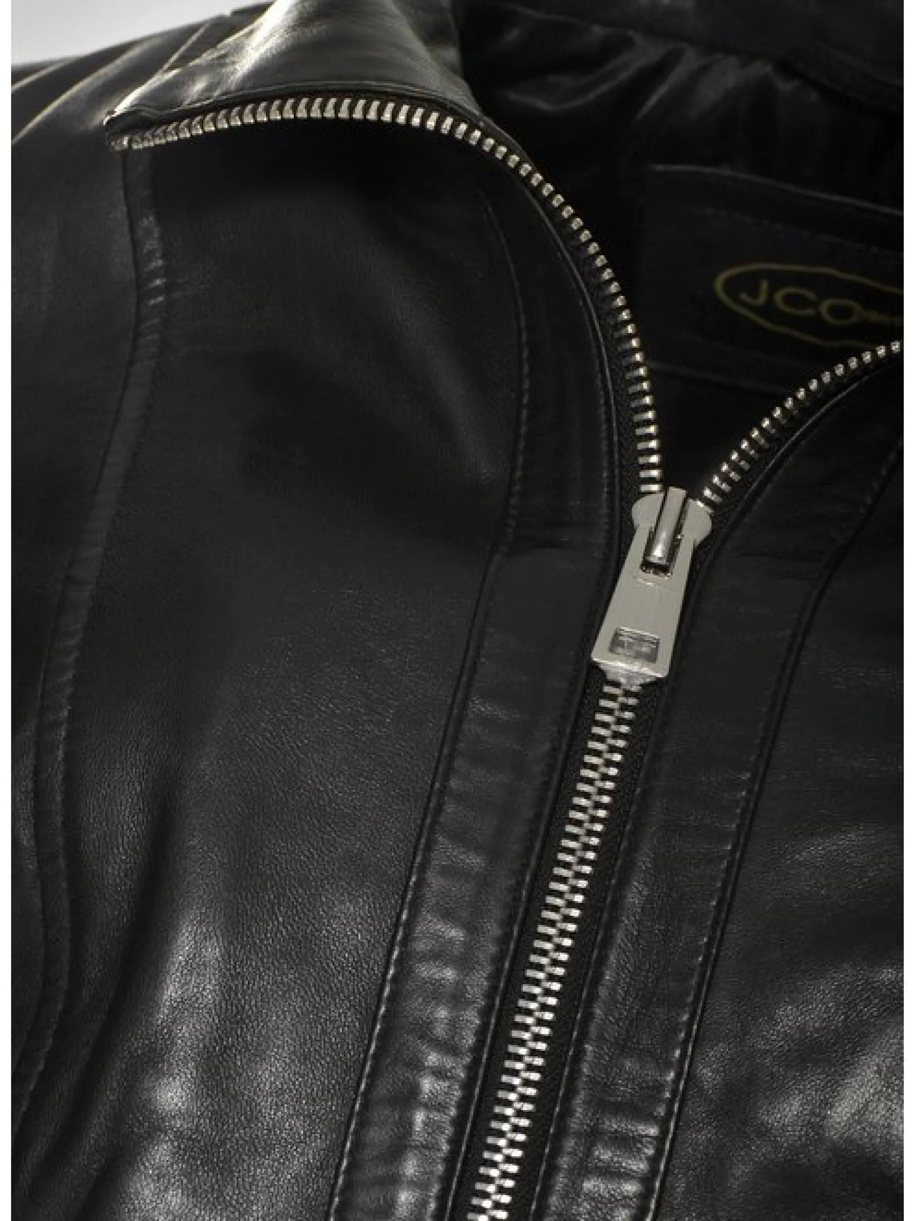 JCC Damen Lederjacke in schwarz