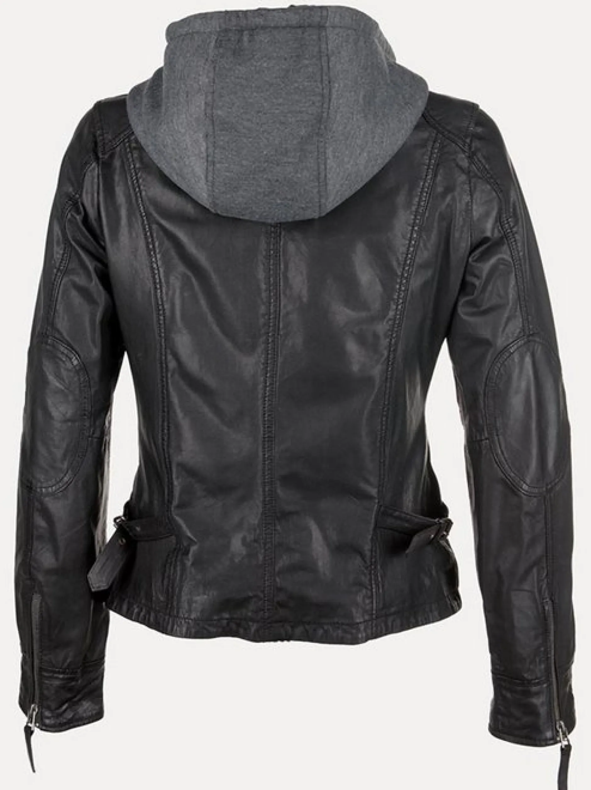 JCC Damen Lederjacke in schwarz