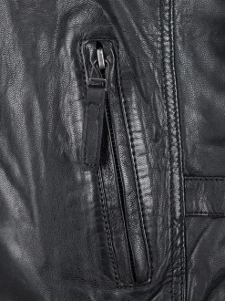 JCC Damen Lederjacke in schwarz