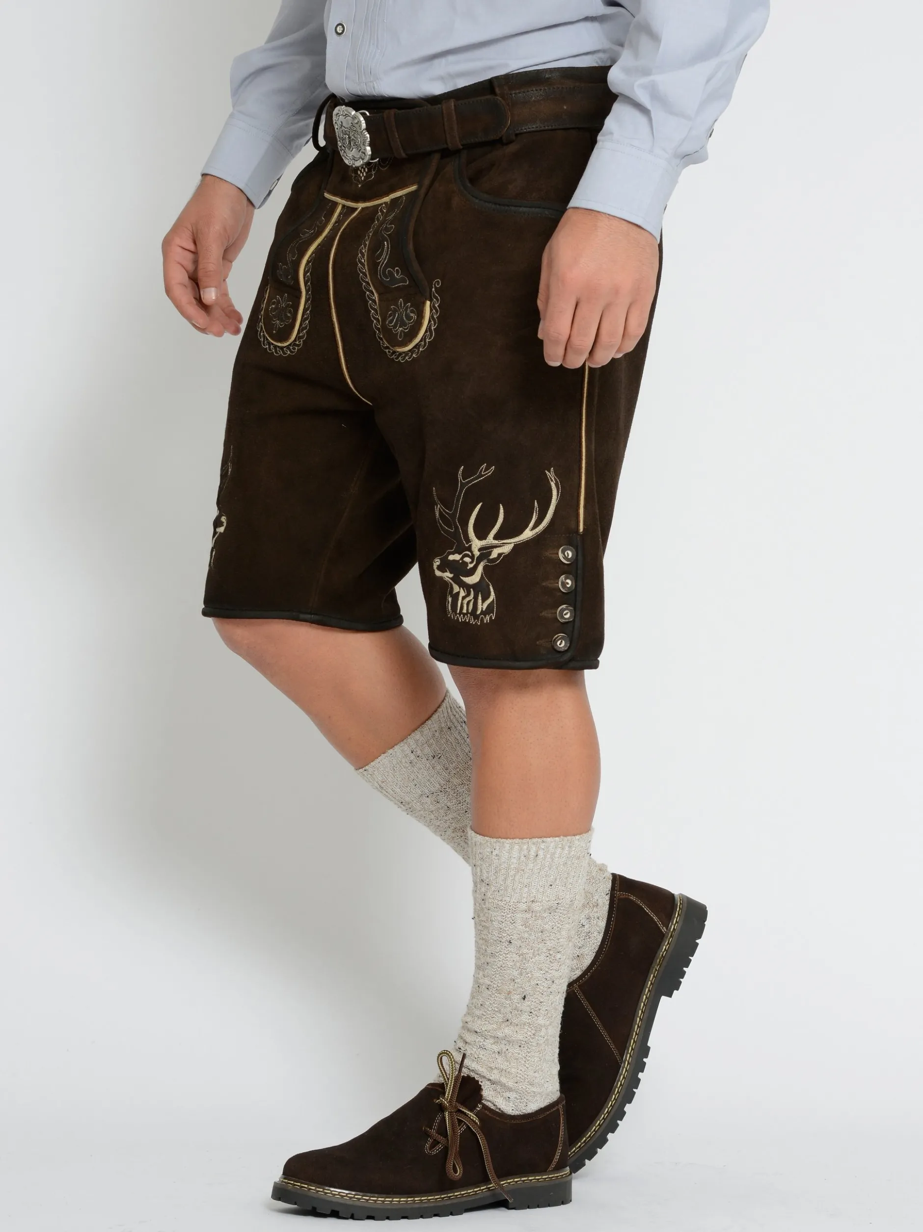JCC Herren Trachtenhose in braun