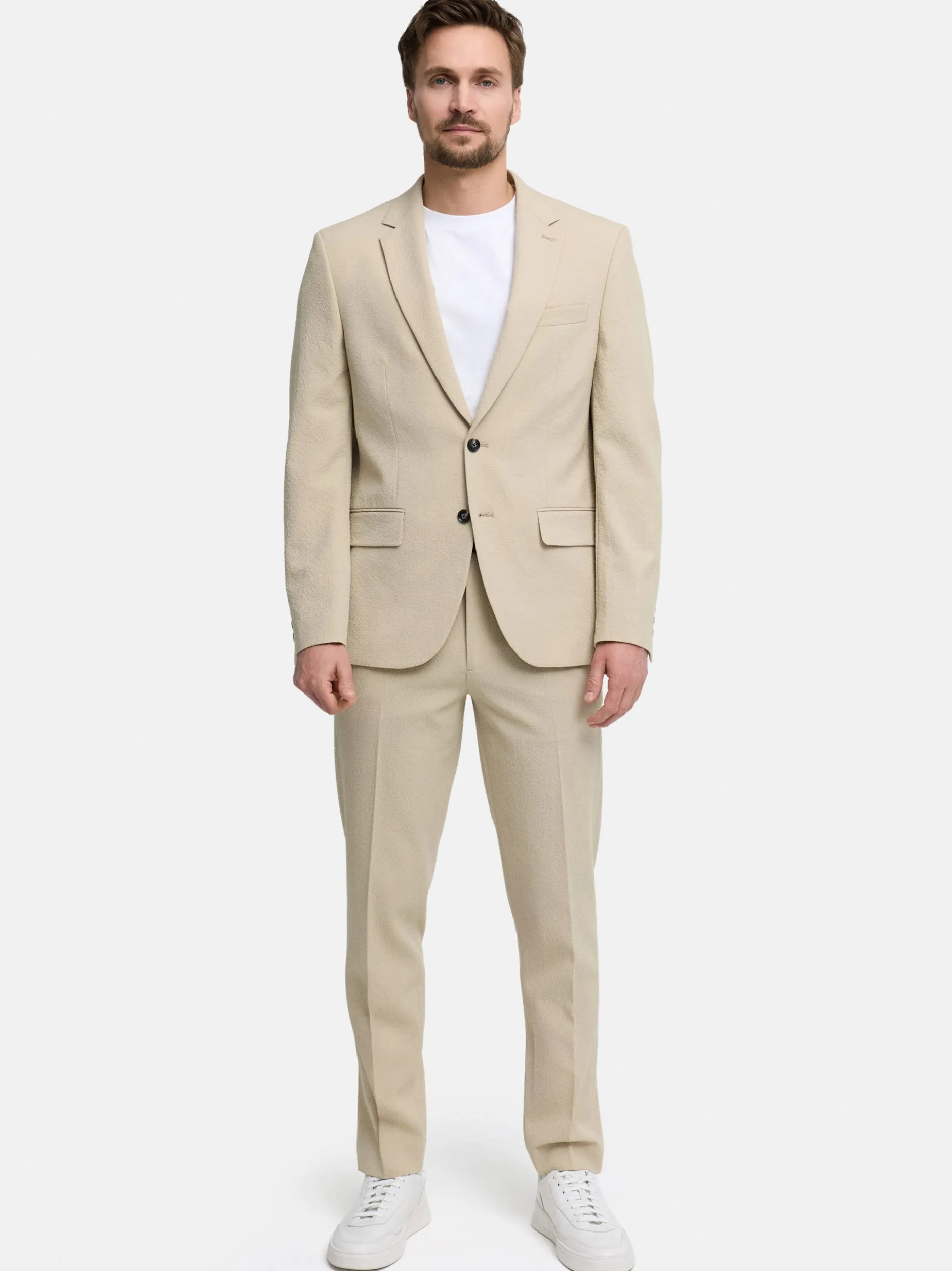 Jeff Herren Anzug - JFJonas set in beige