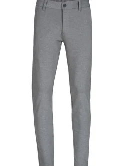 Jeff Herren Chinohose - Burch in grau