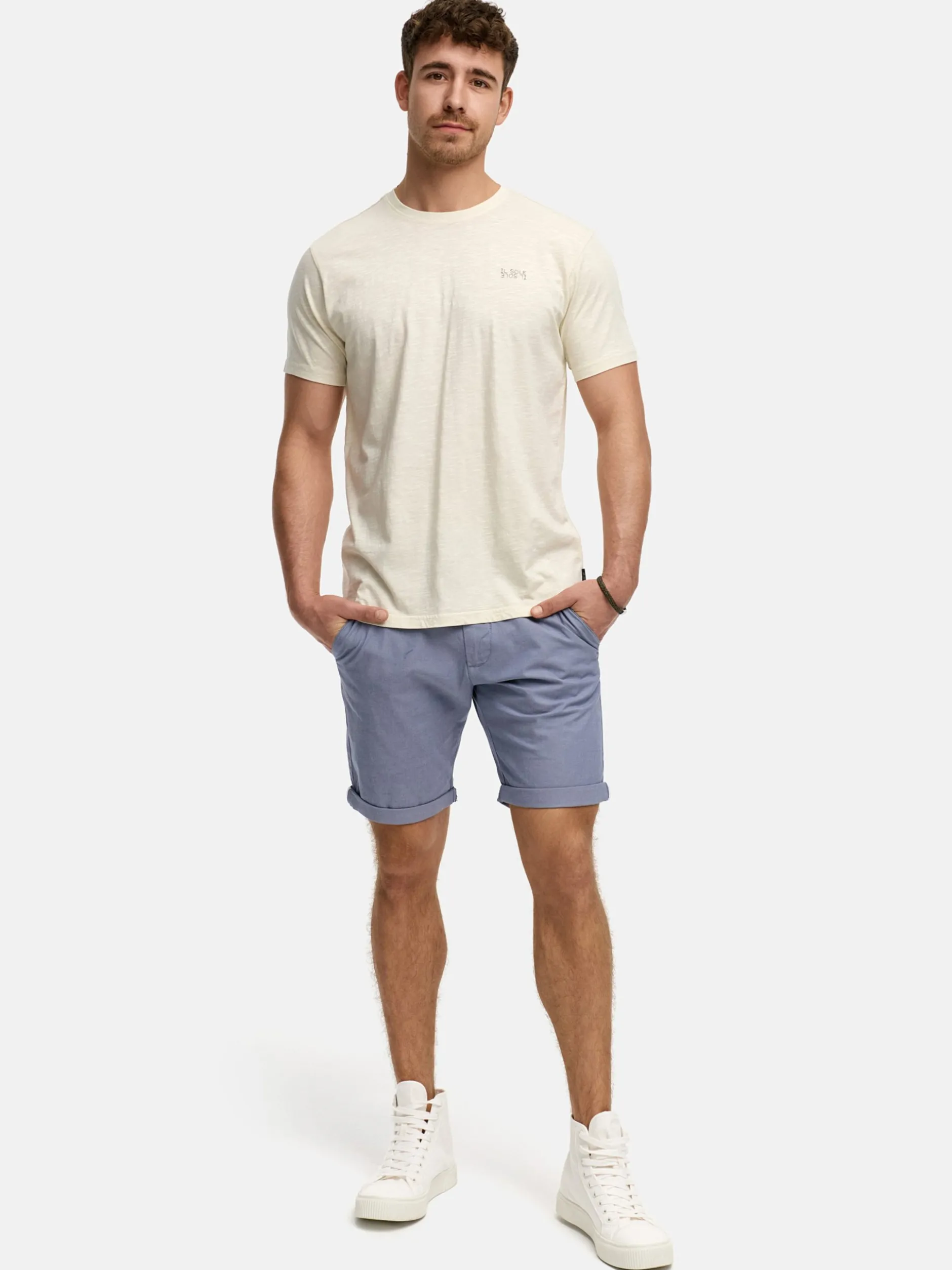 Jeff Herren Shorts Chino - Hezekiah in hellblau blau