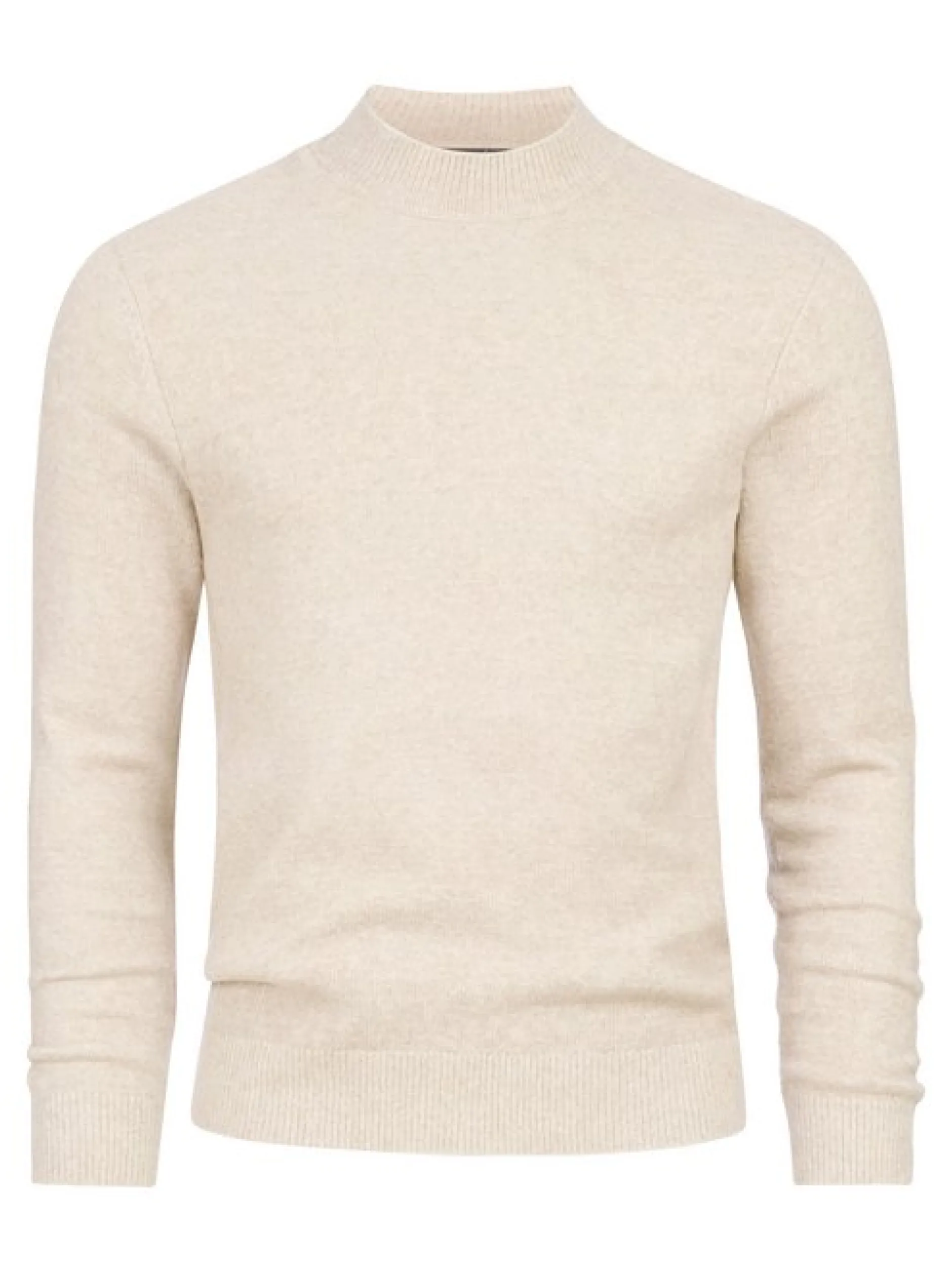 Jeff Herren Strickpullover - JFCollin turtle neck in beige