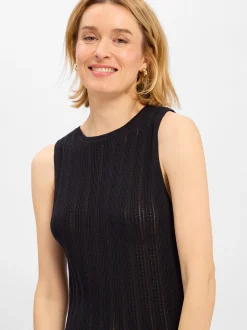 JJXX Damen Kleid - Jxzoella in schwarz - Ärmel: ohne Arm