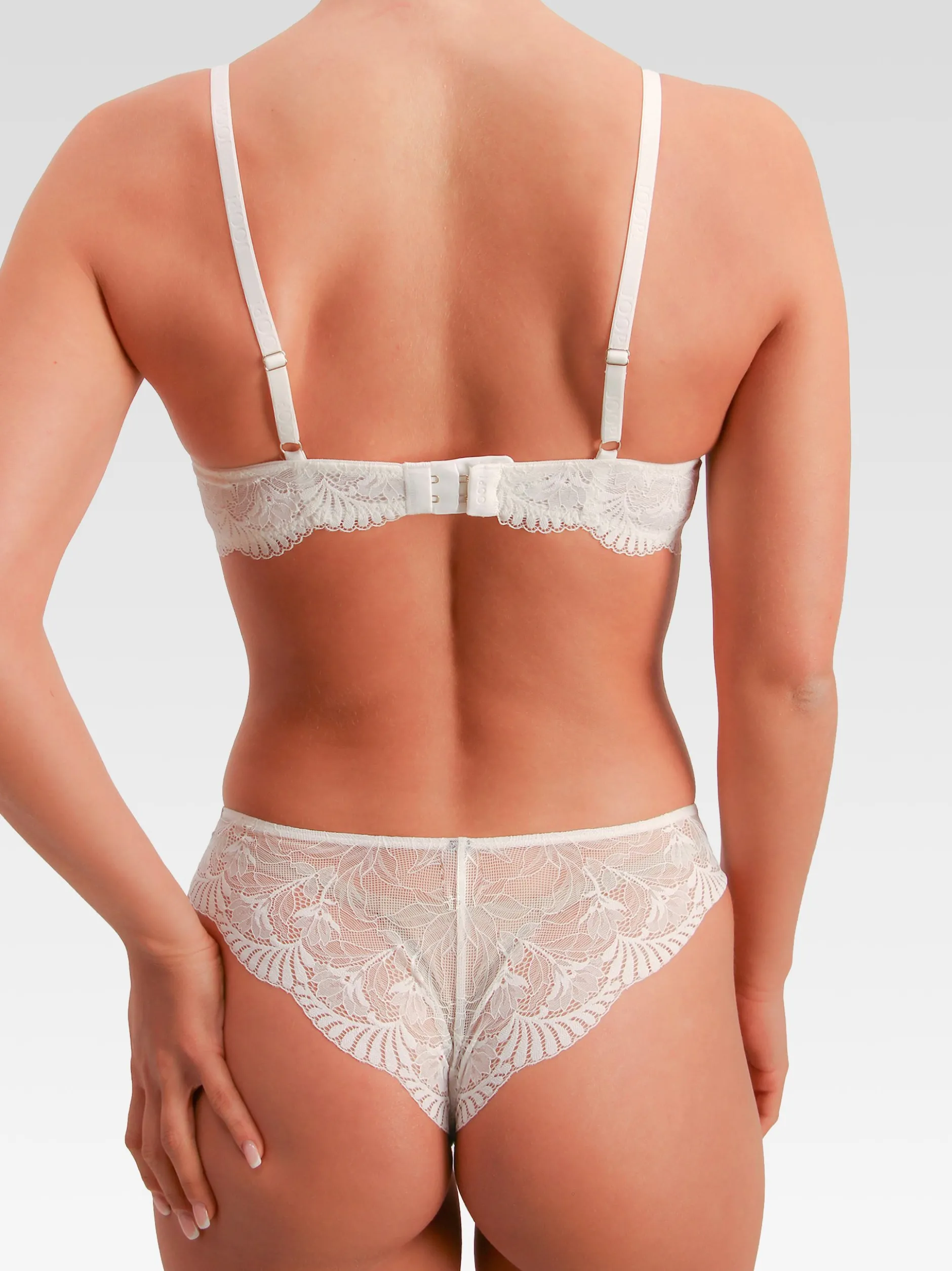 JOOP! Damen Bügelloser BH - Beautiful in weiß