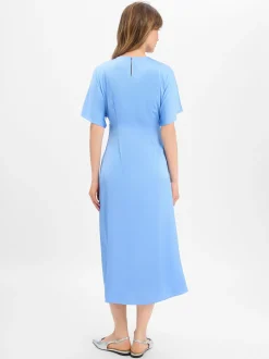 JOOP! Damen Kleid - Dela in hellblau - Ärmel: kurzarm