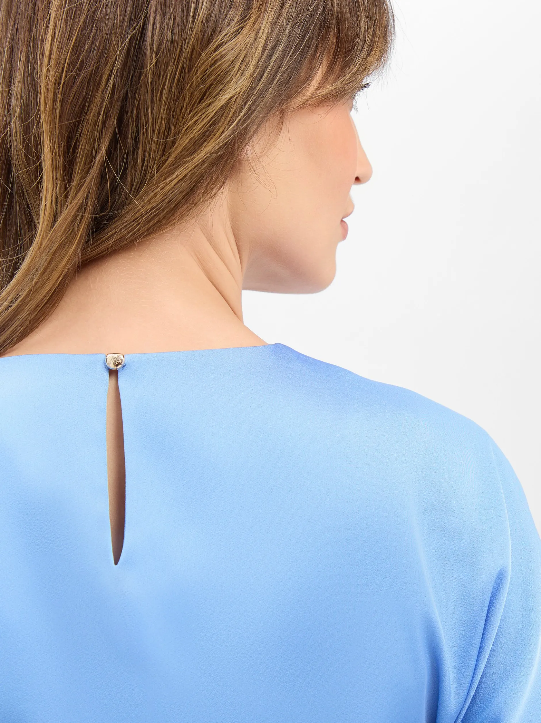 JOOP! Damen Kleid - Dela in hellblau - Ärmel: kurzarm