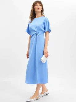 JOOP! Damen Kleid - Dela in hellblau - Ärmel: kurzarm
