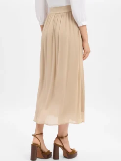 JOOP! Damen Rock - Sumi in beige - Länge: midi