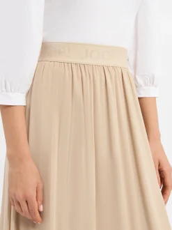 JOOP! Damen Rock - Sumi in beige - Länge: midi