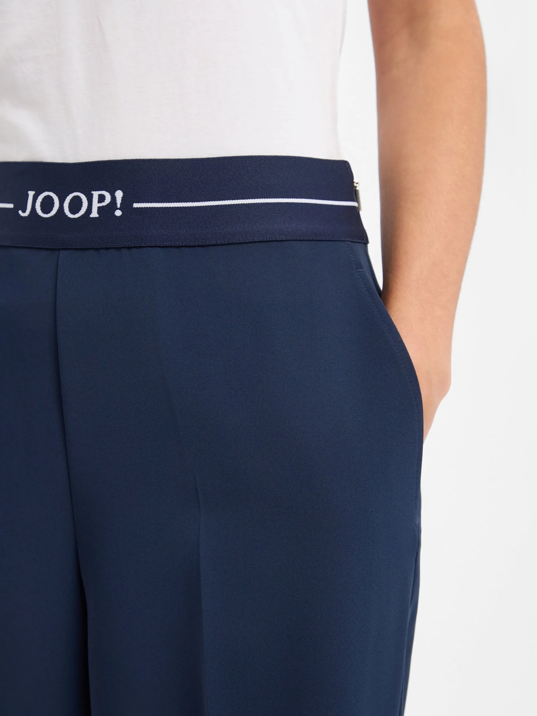 JOOP! Damen Stoffhose - Piara in marine - Länge: lang