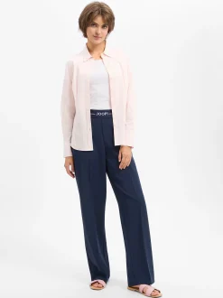 JOOP! Damen Stoffhose - Piara in marine - Länge: lang
