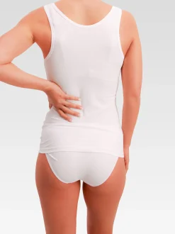 JOOP! Damen Unterhemd - Natural in weiß