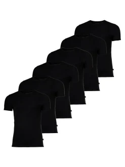 JOOP! Herren T-Shirt 6er Pack in schwarz