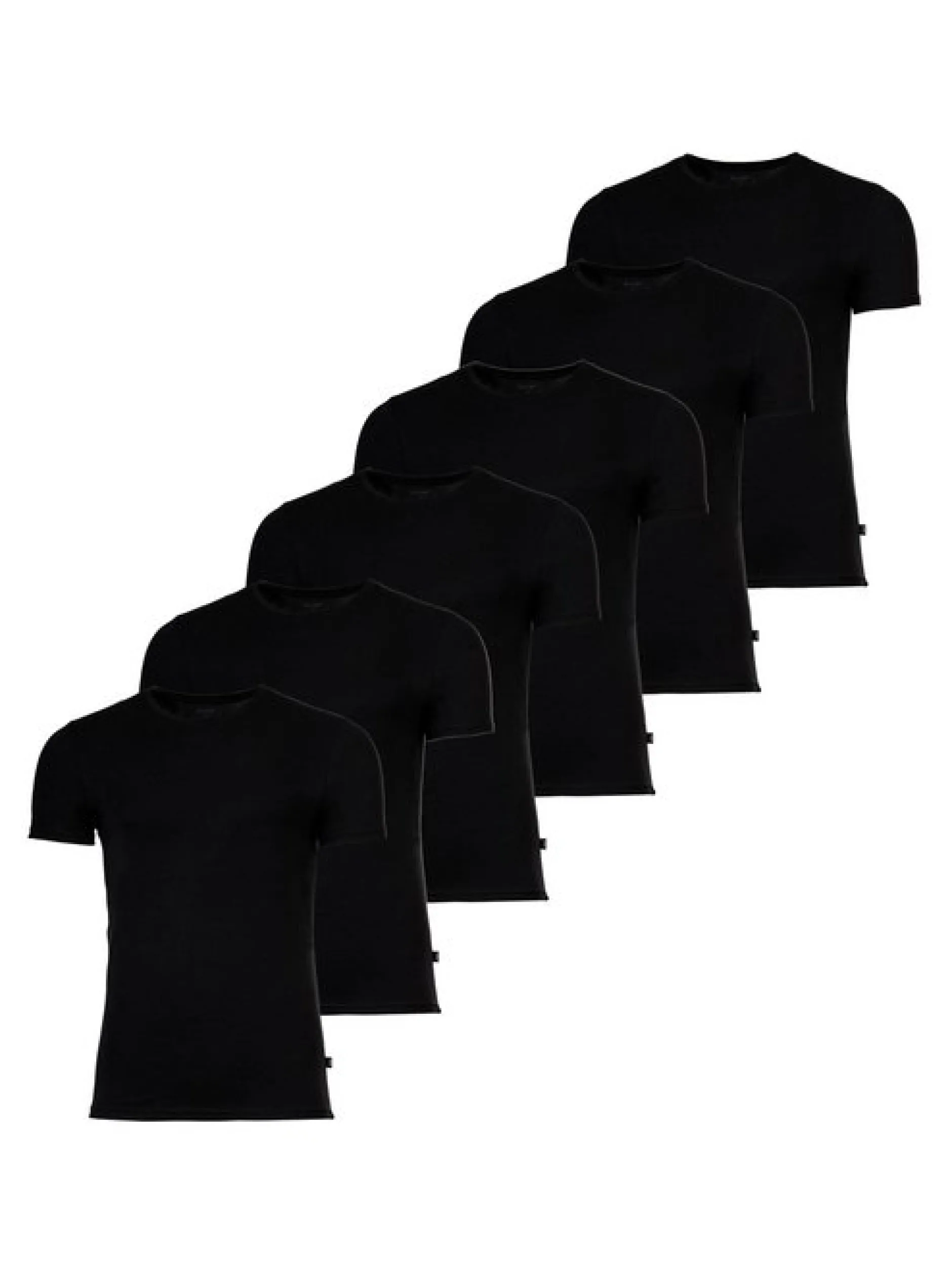 JOOP! Herren T-Shirt 6er Pack in schwarz
