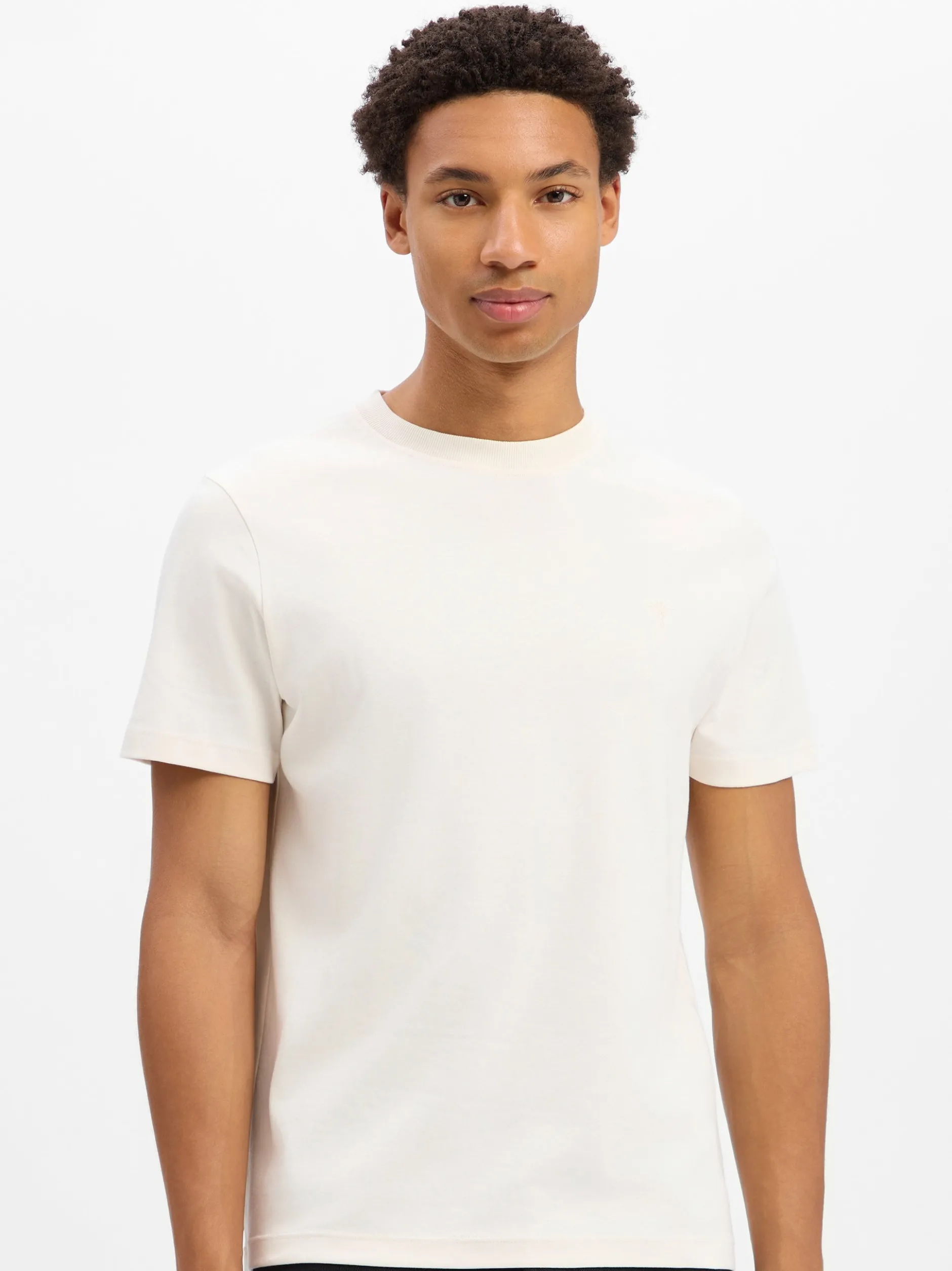 JOOP! Herren T-Shirt - Priamo in ecru - Ärmel: kurzarm