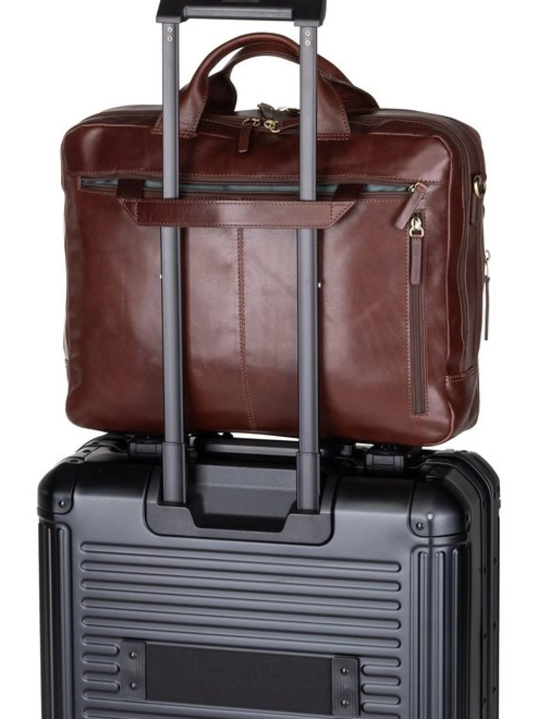 Jost Herren Aktentasche - Skagen Business 2Fa in braun