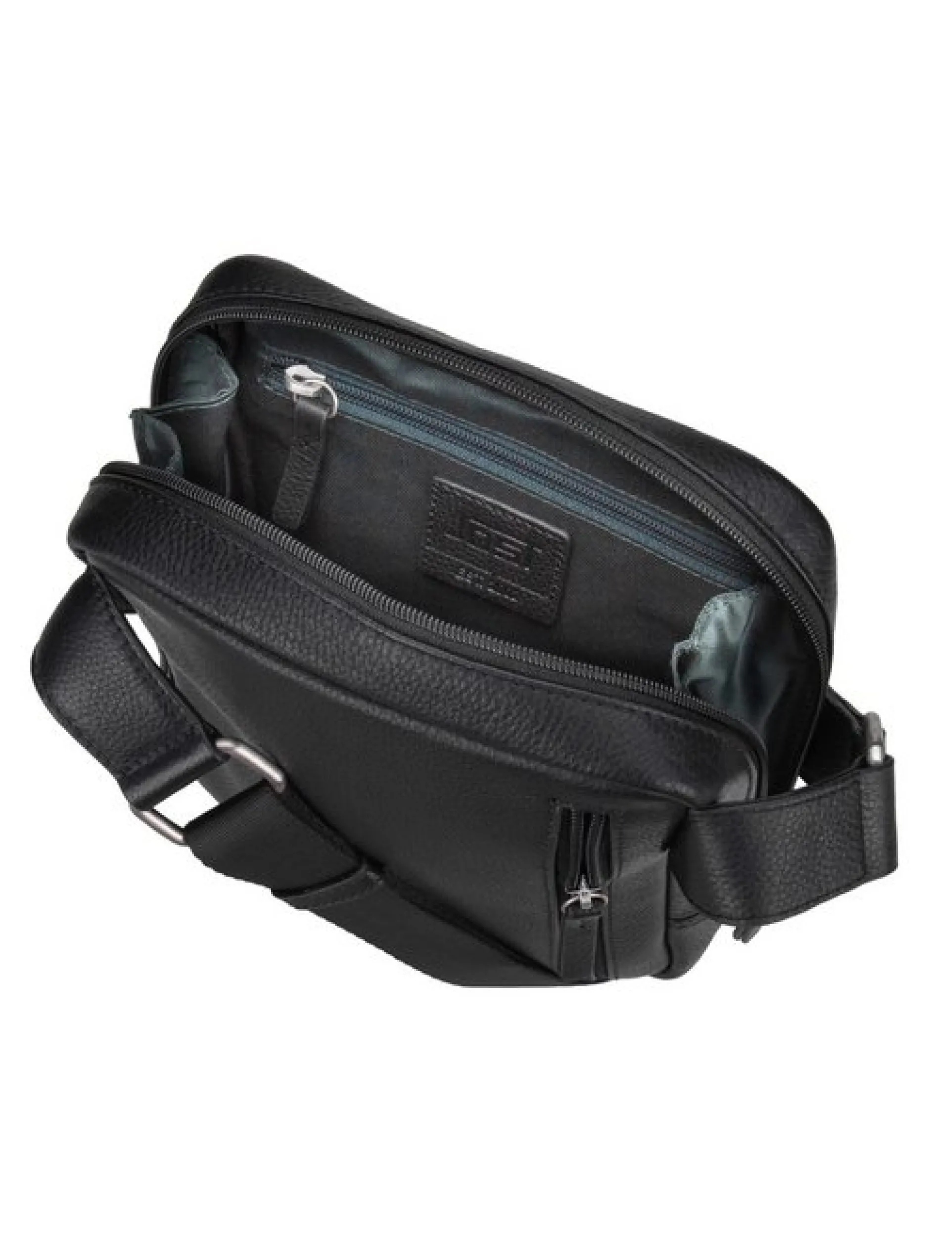 Jost Herren Umhängetasche - Frankfurt Shoulder XS in schwarz