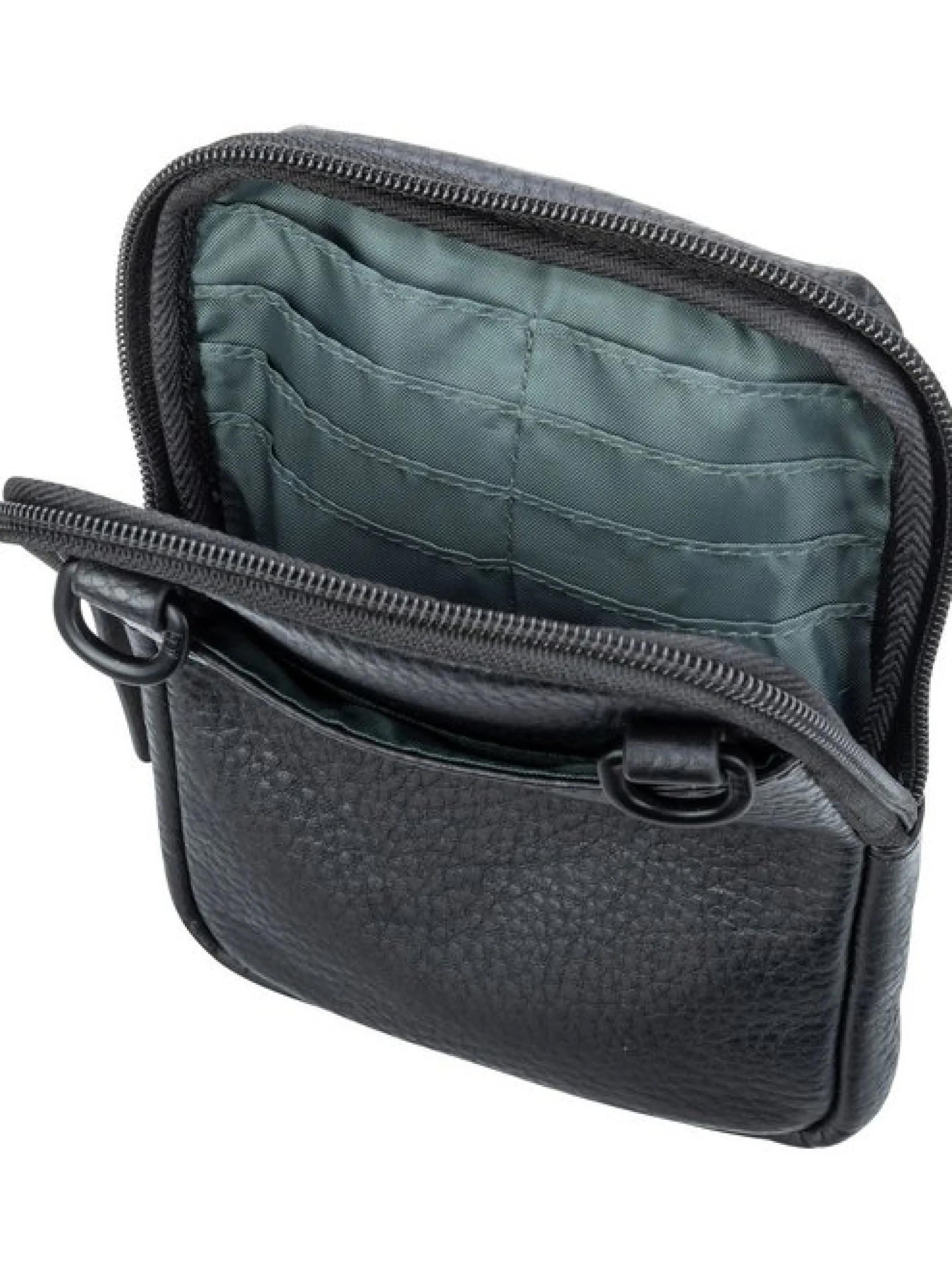 Jost Herren Umhängetasche - Stockholm Pouch in schwarz