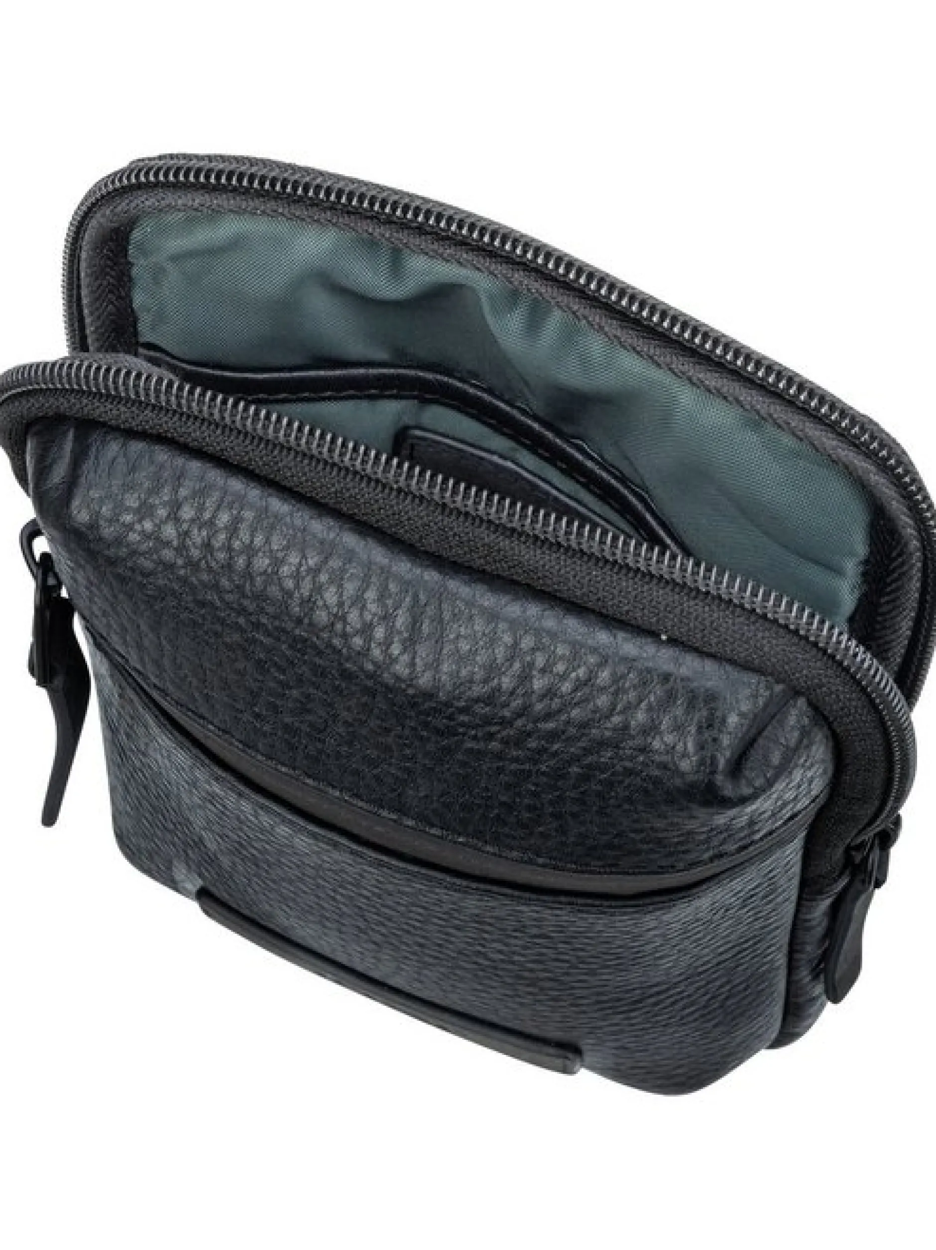Jost Herren Umhängetasche - Stockholm Pouch in schwarz
