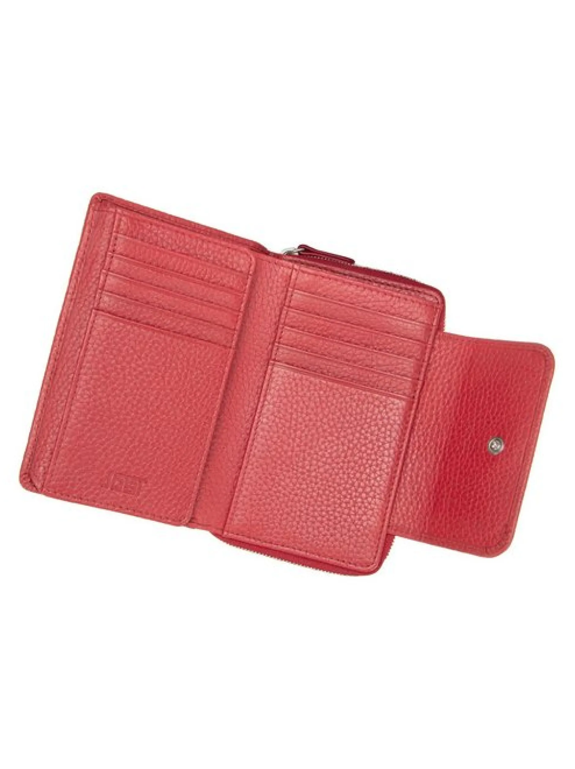 Jost Unisex Geldbörse - Vika 5581 Medium in rot