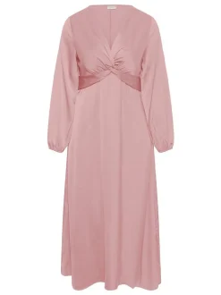 Kaffe Curve Damen Kleid KCjamie in altrosa
