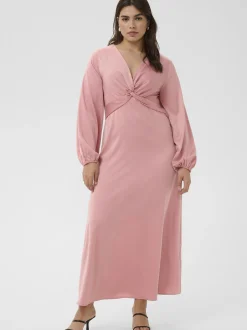 Kaffe Curve Damen Kleid KCjamie in altrosa