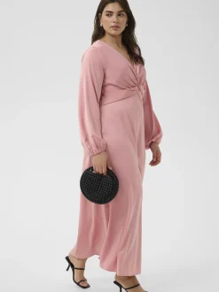 Kaffe Curve Damen Kleid KCjamie in altrosa