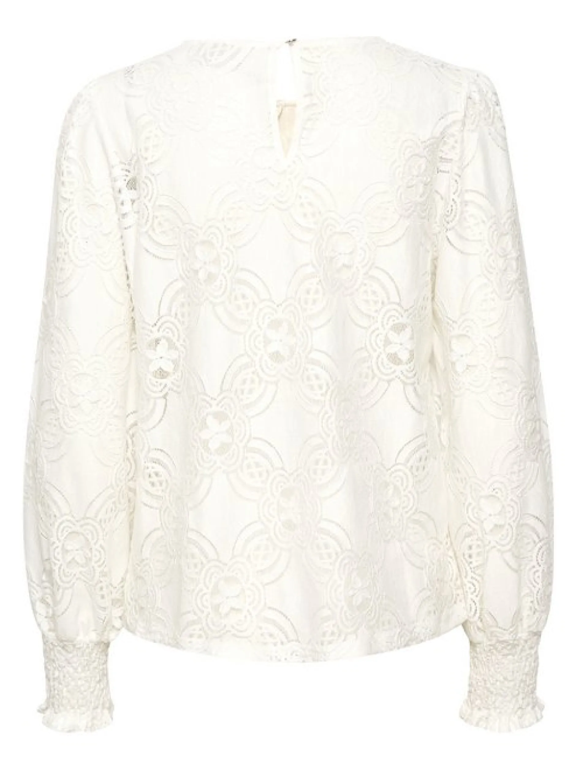 Kaffe Damen Bluse KAraula in weiß