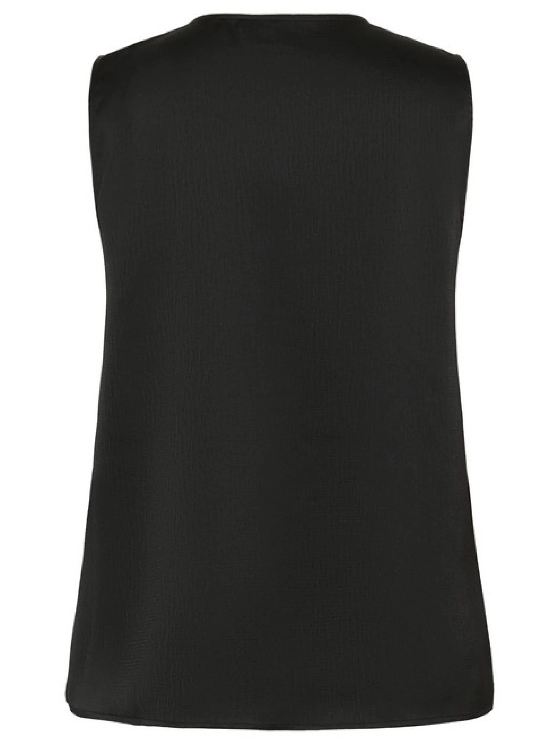 Kaffe Damen Bluse ärmellos KAvera in schwarz
