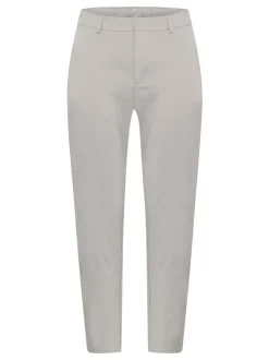 Kaffe Damen Casual Hose KAloraine Hohe Taille in hellgrau