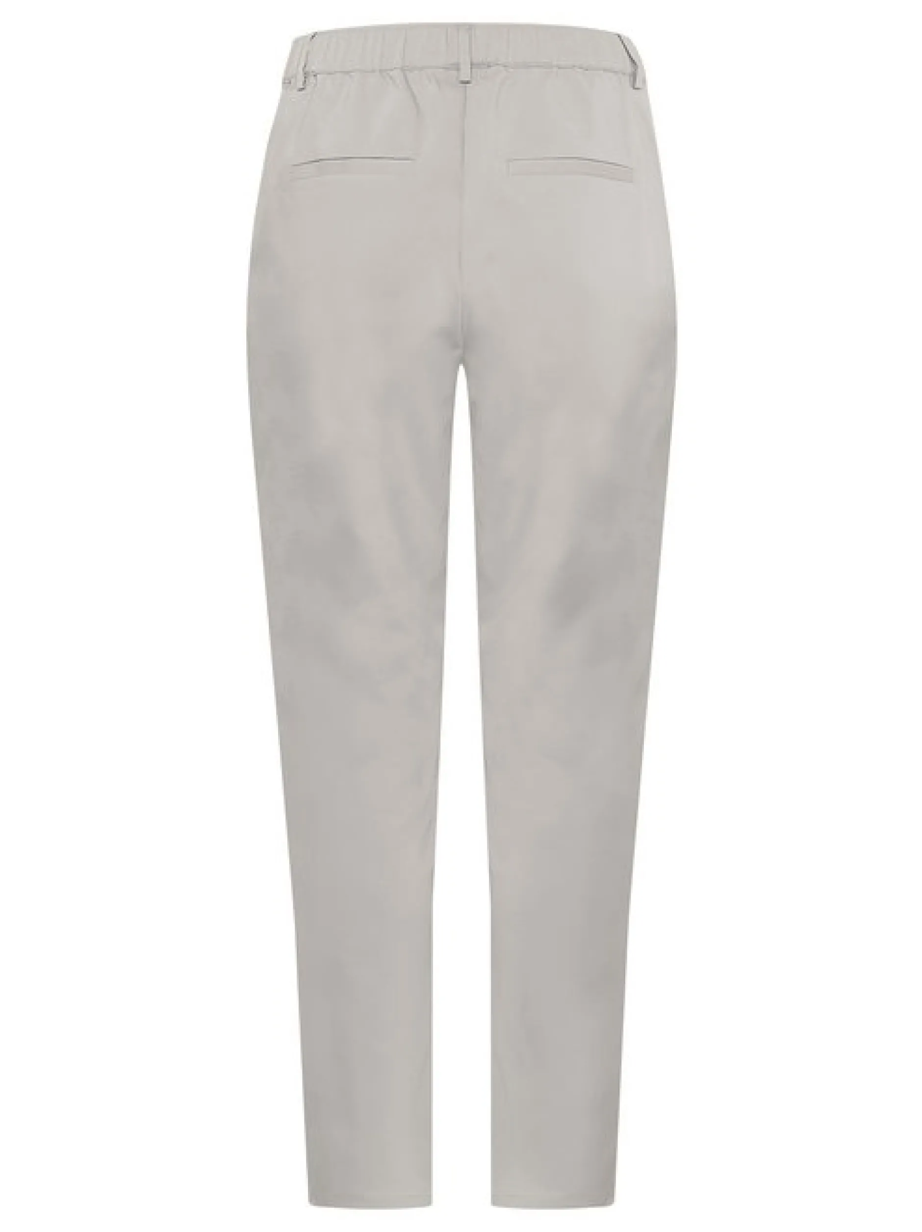 Kaffe Damen Casual Hose KAloraine Hohe Taille in hellgrau