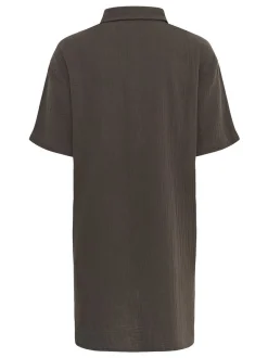 Kaffe Damen Hemd KAvafla in mocca