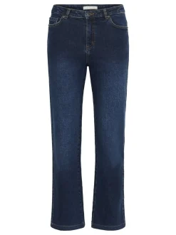Kaffe Damen Jeans KAmaris in blau