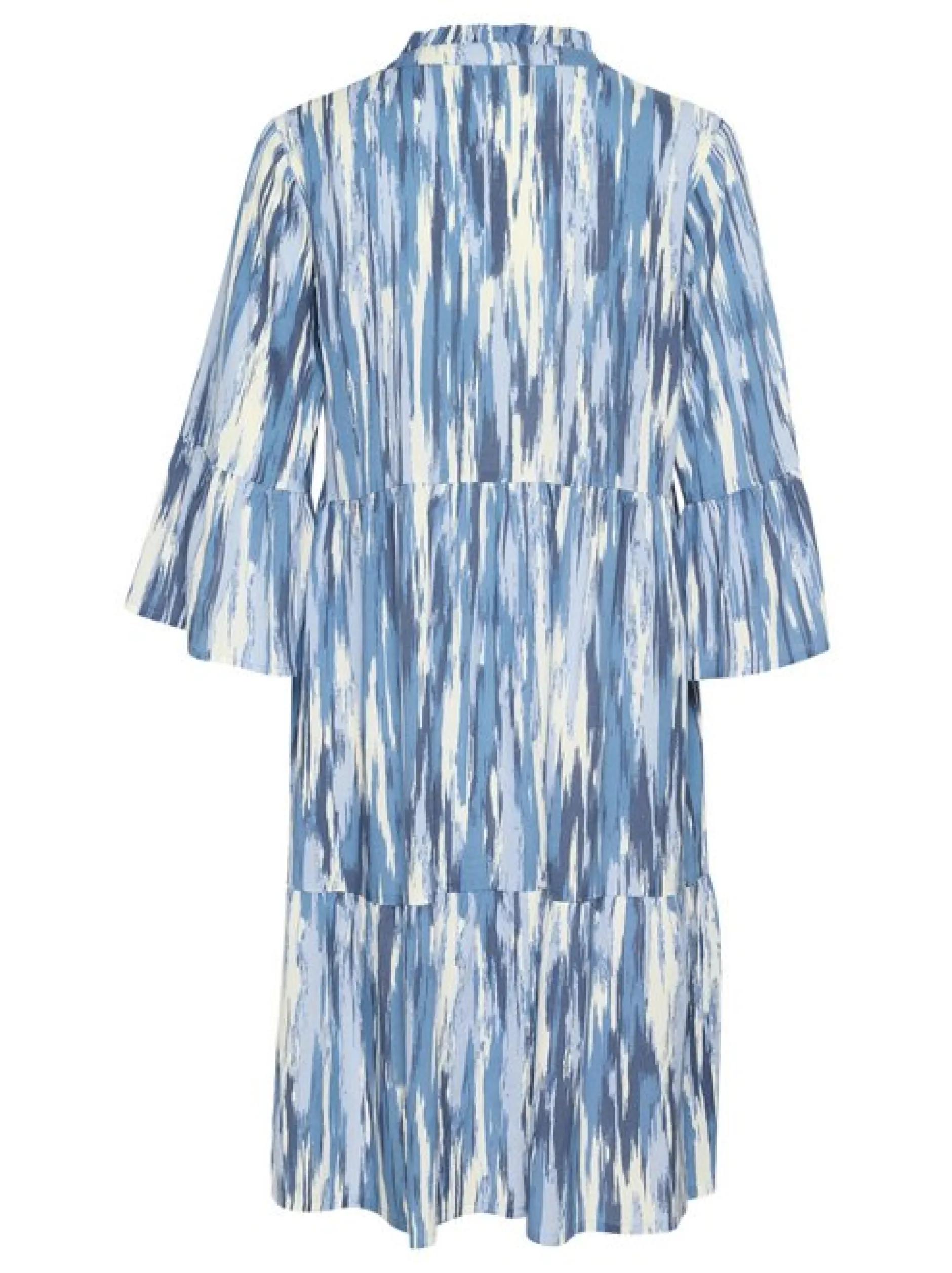 Kaffe Damen Kleid KAarina in blau