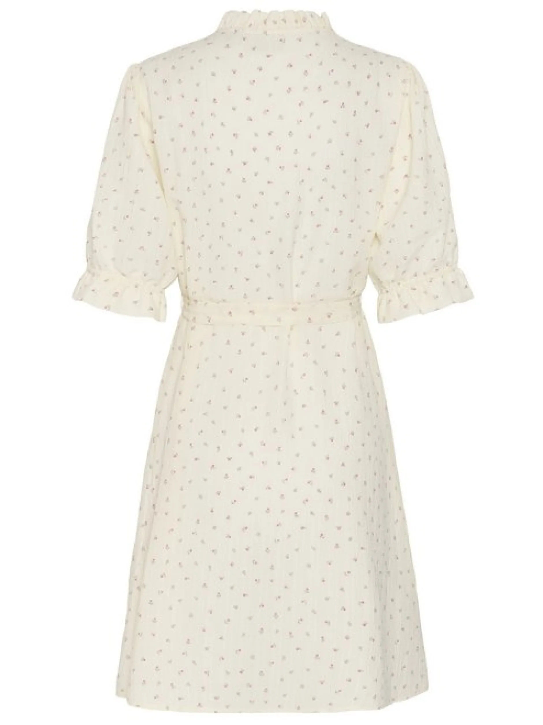 Kaffe Damen Kleid KAgitta in vanille