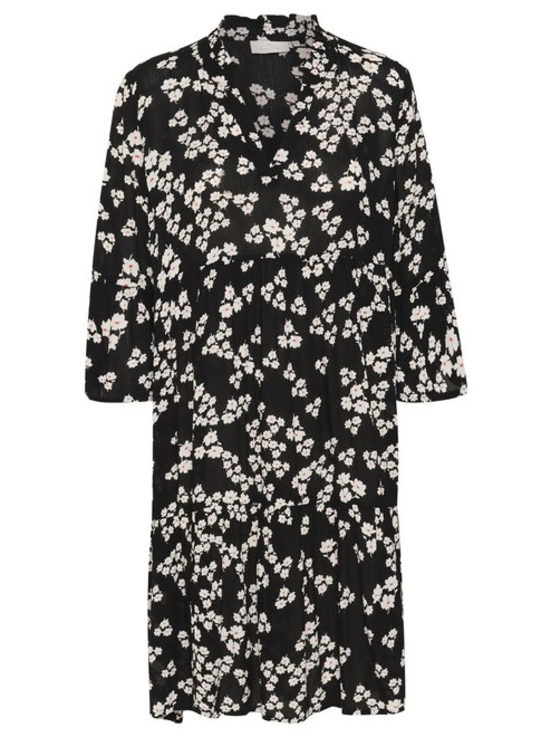 Kaffe Damen Kleid KAhera in schwarz